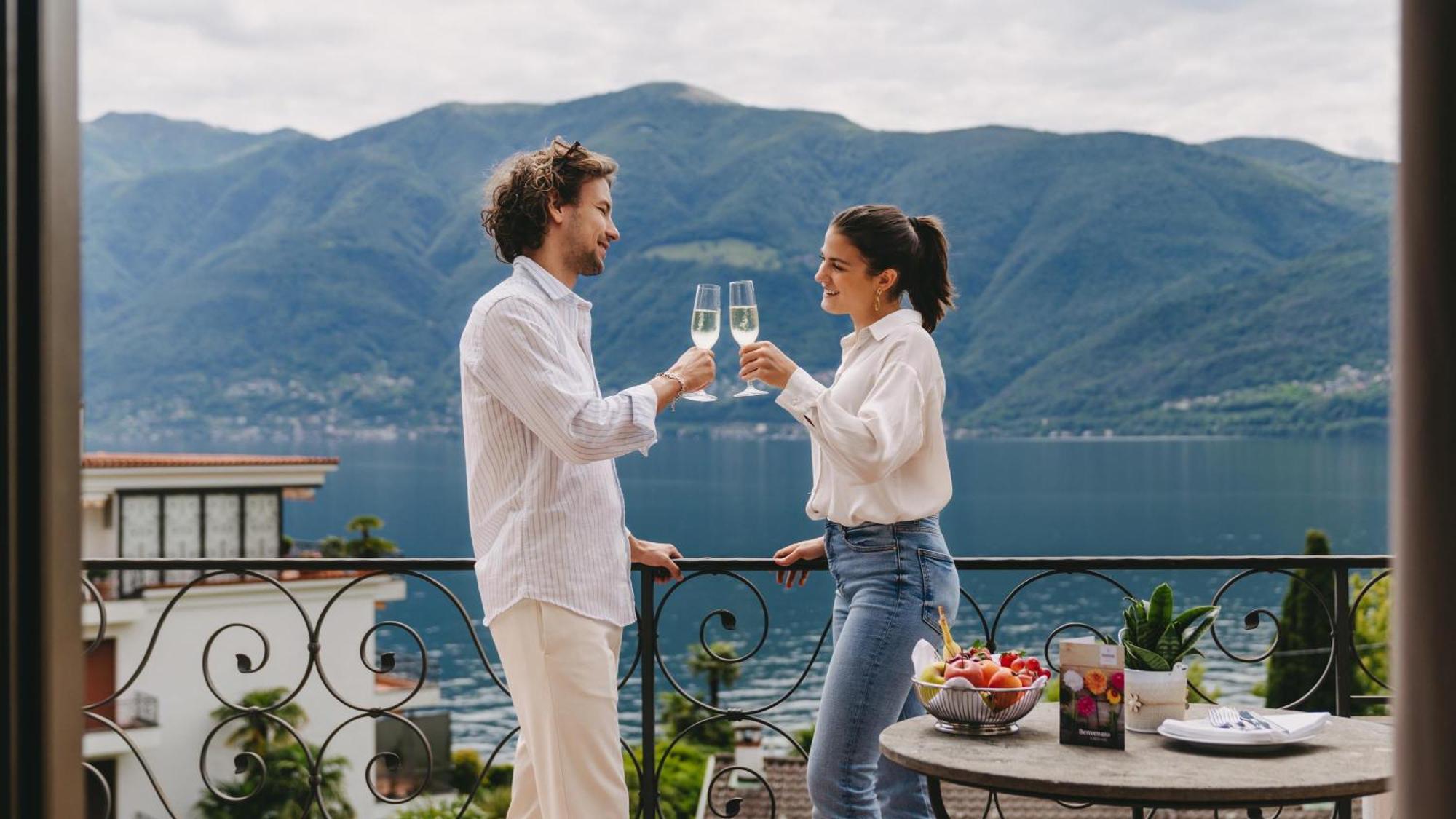 Boutique Hotel Sunstar Brissago Am Lago Maggiore Exterior foto